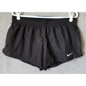 Nike Women's Dry Fit Athletic 10K Running Shorts Style 895863-010 Black Size XL